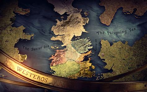 Hd Wallpaper Westeros Map Game Of Thrones Tv Show Photoshoot