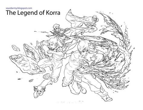 Avatar Legend Of Korra Coloring Pages Free Printable Coloring Sheets The Best Porn Website