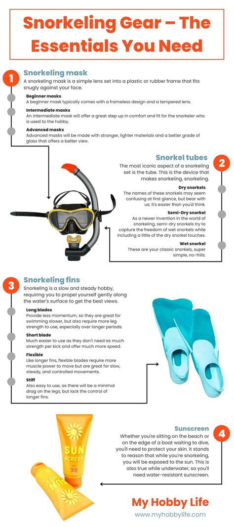 Guide To Getting Outfitted With Snorkeling Gear My Hobby Life