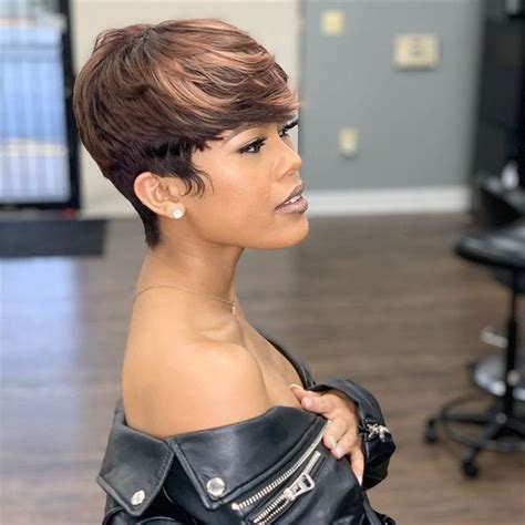 Brittany archer, hairstylist at austin's karu salon, says bobs have been trending this year in texas. Short Hairstyles : 52 Sexy Short Haircuts For Black Women ...