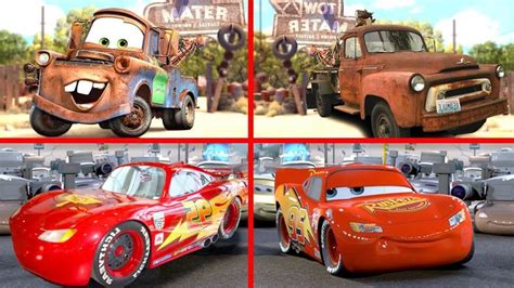 Rayo mcqueen and mater cars. CARS IN REAL LIFE feat LIGHTNING McQUEEN and MATER MACK ...