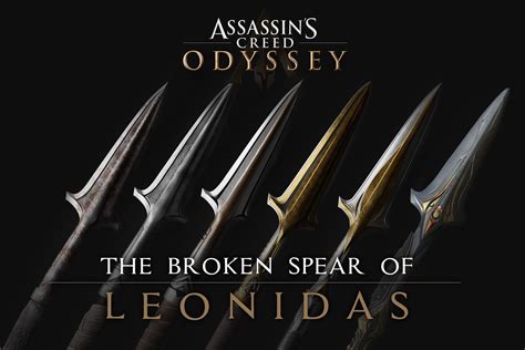 3D File Broken Spear Of Leonidas All Level 1 6 Included All Model3D