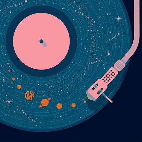Solar System Album Illustration Japonaise Playlist