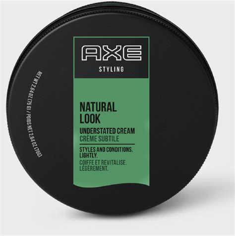 Axe Understated Natural Look Hair Styling Cream 2 64 Oz Pack Of 2