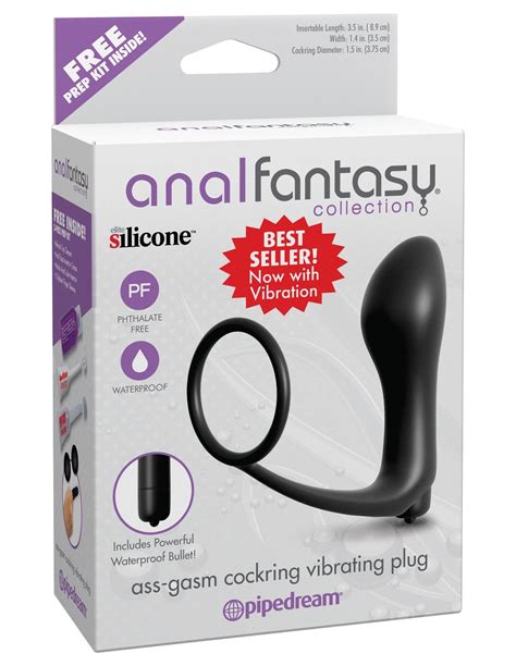 Anal Fantasy Collection Ass Gasm Cockring Vibrating Plug Horny Heaven