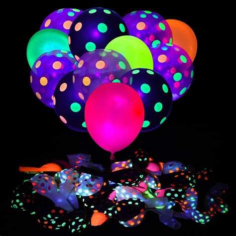 Balloons That Glow In The Dark Neon