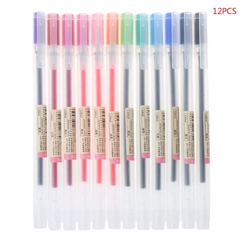 Fineliners are actually a class of marker pen which are pens which have fibres pressed together like a felt tip pen. 12Pcs Candy Color Gel Ink Pen Maker Pens School Supplies ...