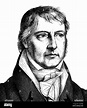 Digital improved image of Georg Wilhelm Friedrich Hegel, 1770 - 1831 ...