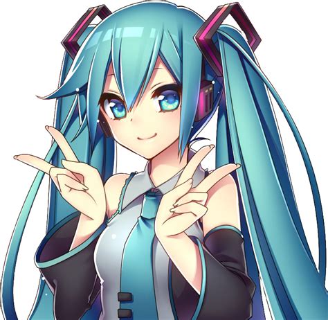 Imagen Hatsune Miku Smile By Enabels D5c4yb0png Vocaloid Wiki