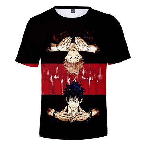 Buy Japan Anime Jujutsu Kaisen 3d T Shirt Itadori Yuji Fushiguro Megumi