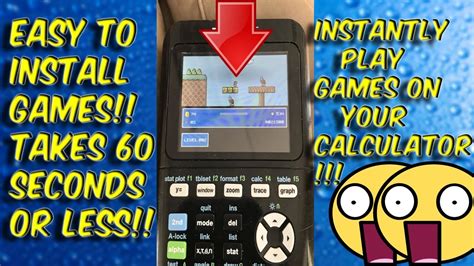How To Install Games On Ti 84 Plus Ce Calculator Youtube