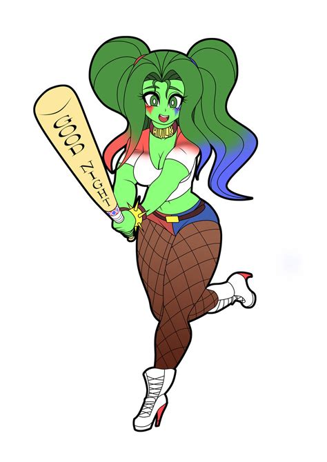 Harley She Hulk By Franschesco On Deviantart