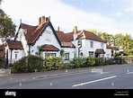 Period cottages, Windmill Road, Fulmer, Buckinghamshire, England ...