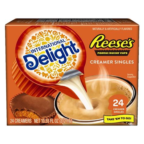 International Delight Reeces Peanut Butter Cup Single Creamers 24ct