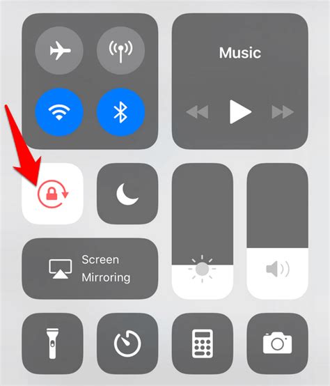 How To Unlock Screen Rotation On Iphone