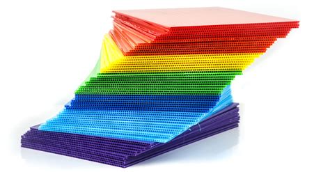 Corrugated Plastic Sheets Are Available In A Wide Variety Of Color