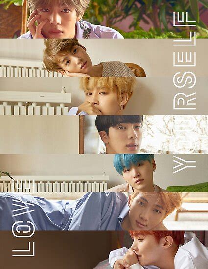 18) and they've revealed the tracklist to hold us over. "BTS LOVE YOURSELF HER L VERSION" Poster by YOSHFRIDAYS ...