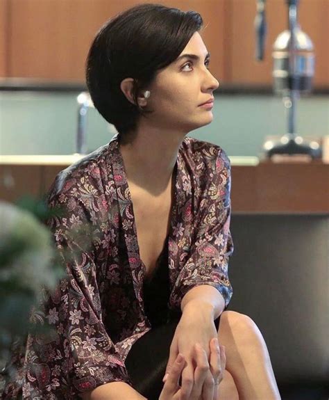 Tuba Buyukustun Short Hair Styles Short Hair Images Half Shaved Hair