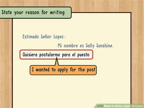 How To Write A Spanish Letter 14 Steps With Pictures Wikihow