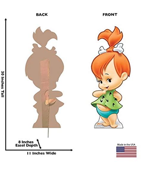 Advanced Graphics Pebbles Flintstone Life Size Cardboard Cutout Standup
