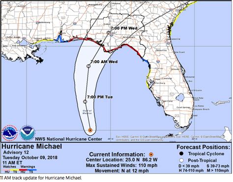 Hurricane Michael Expected To Be Category 3 On Landfall News