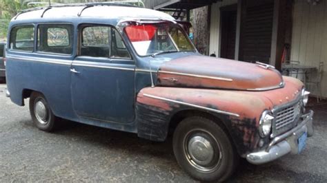 1958 Volvo PV 445 Duett Rare Vintage Classic