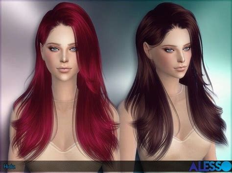 Épinglé Par Taoko Sur Sims 4 Cc Sims Cheveux Et Coiffure