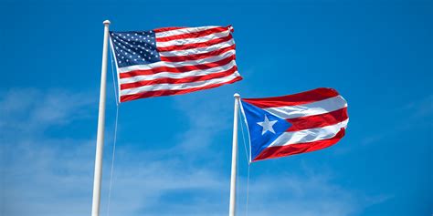 The Flag Of The Commonwealth Of Puerto Rico