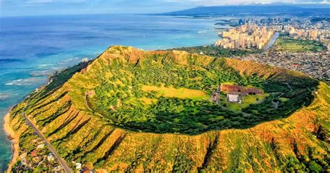 Oahu Diamond Head Crater Morning Adventure Hike Honolulu United