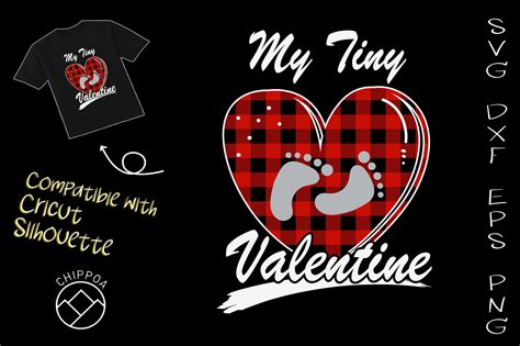 My Tiny Valentine Pregnant Announcement By Chippoadesign Thehungryjpeg