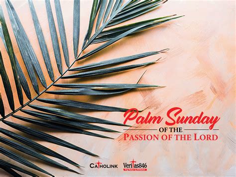 Palm Sunday Of The Passion Of The Lord