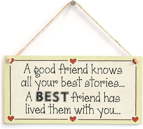 A Good Friend Knows All Your Best Stories A Best Friend Has Lived Them With You Friendship