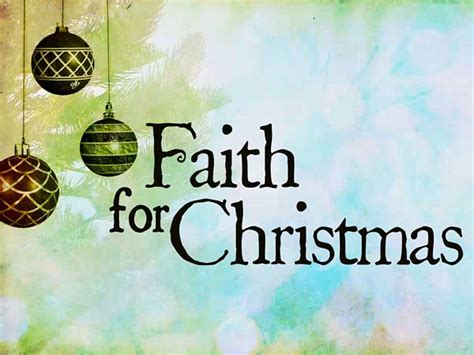 Faith For Christmas Title Sermon Graphics For Christmas Flickr