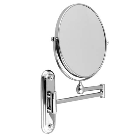 10x Extending Magnifying Makeup Bathroom Shaving Round 2 Side Mirror Wall Mount Ebay