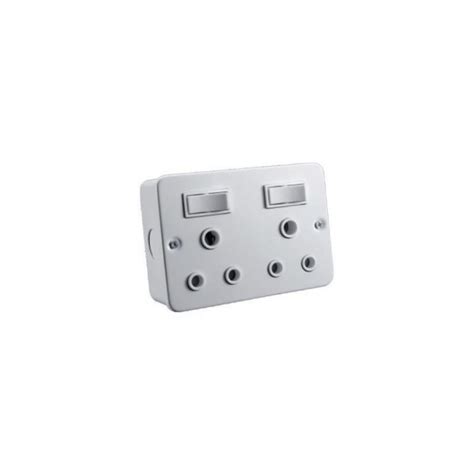 Aus A Md01 Double Industrial Switched Socket Ausma