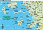 Map of North Frisian Islands (Region in Germany, Schleswig-Holstein ...