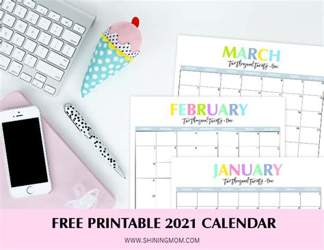 Free Printable February 2021 Calendar Aesthetic Lainey Love