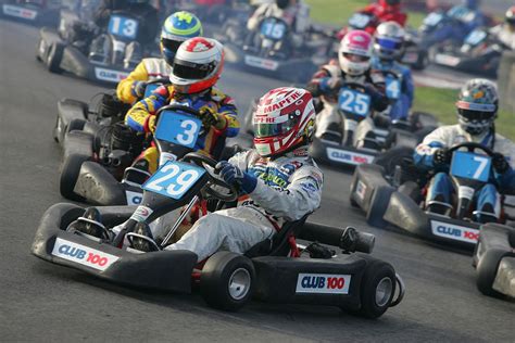 I use the term on the go meaning on the run, like busy, busy. karting - Wiktionary