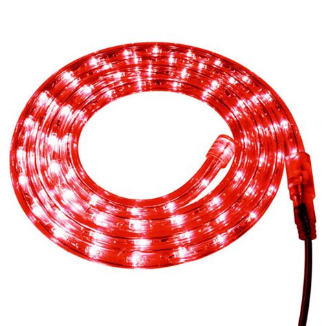 Custom Red Led Rope Lights 120 Volt Lighting Birddog Lighting