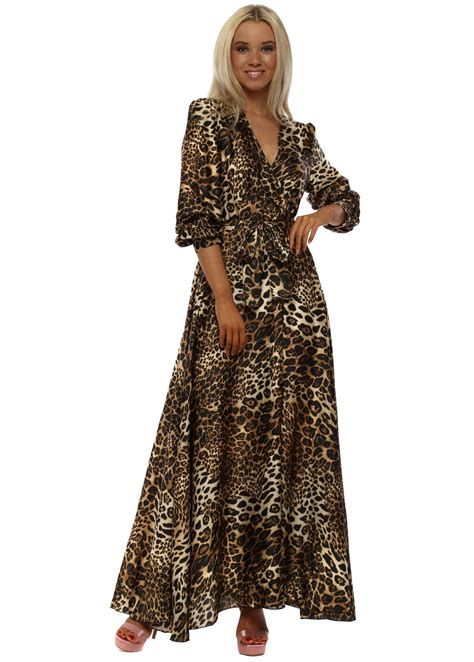 Shop 240 top animal print maxi dress and earn cash back all in one place. Leopard Print Wrap Maxi Dress
