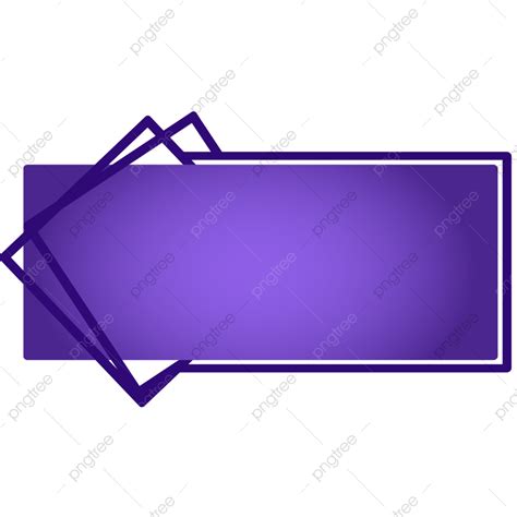 Square Label Clipart Transparent Png Hd Purple Square Label Text Box