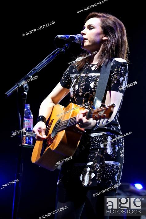 Scottish Singer Songwriter Amy Macdonald Performing Live At The Hallenstadion Multi Purpose