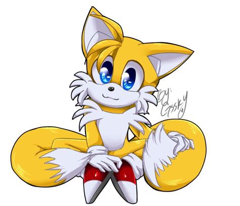 Chibi Tails By Gssky On Deviantart Sonic Character Wallpaper Chibi