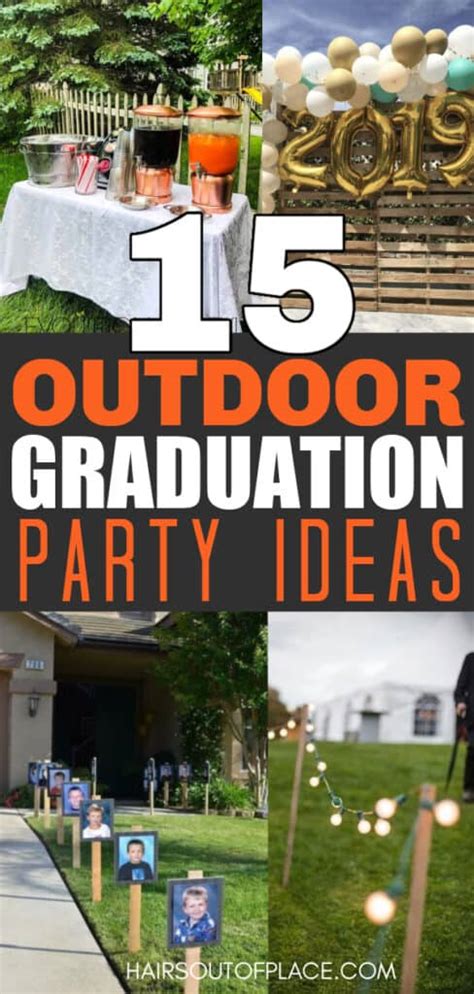 Outdoor Graduation Party Ideas Hairs Out Of Place