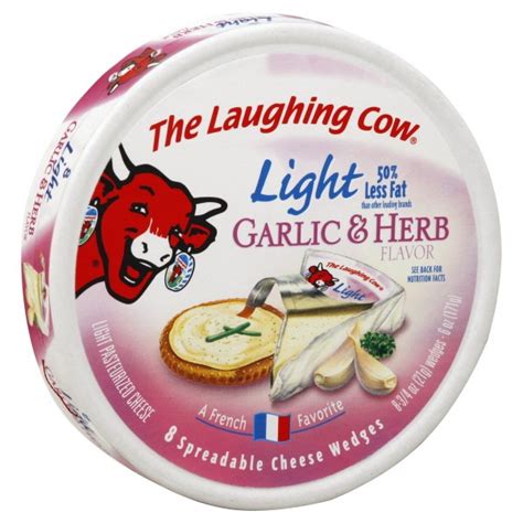 laughing cow garlic and herb