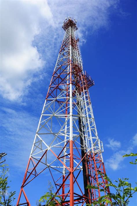 Phone Tower Stock Photo Image Of Cellular Business 16715398