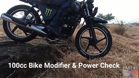 Hero Honda Passion 100cc 🏍️ Bike Modified And Power Check Youtube