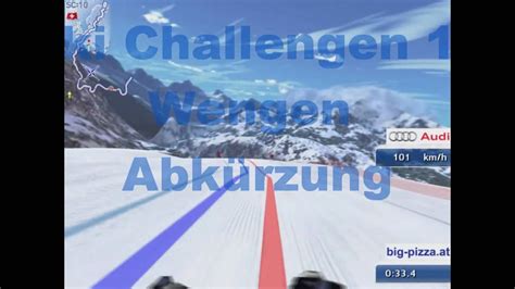 Ski Challenge 10 Wengen Abkürzung Youtube