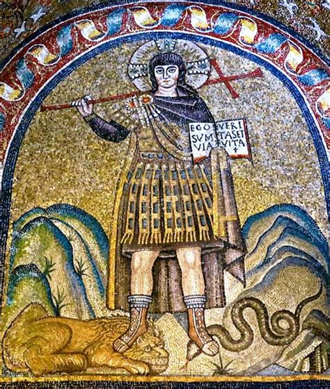 Christ As A Warrior Ego Sum Via Veritas Et Vita C425 Byzantine