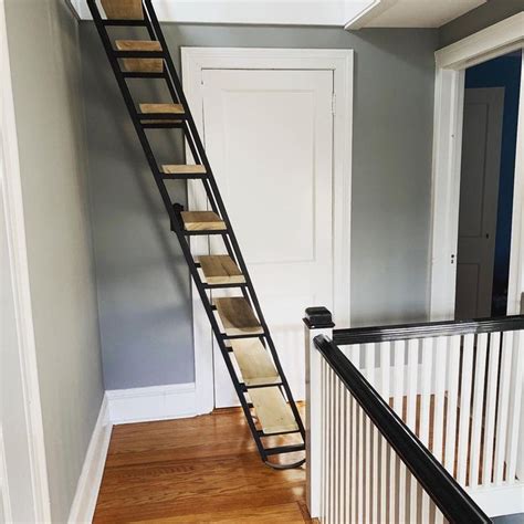 8ft Loft Ladder Free Shipping To Your Door Etsy In 2020 Loft Ladder